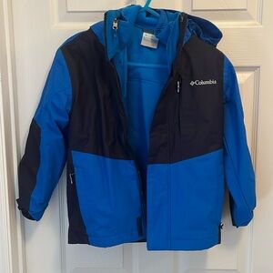 Blue Columbia Kids Snow/Ski Jacket